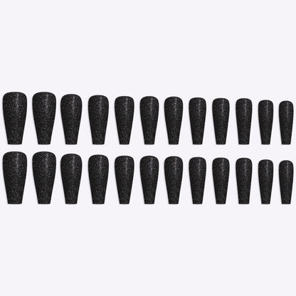 Fertige Nagelkunst, Glitzer-Nagelkunst, Zuckerpuder-Nagelkunst, tragbarer Nagel