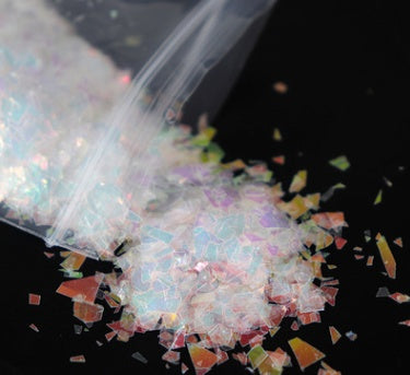 Holografischer AB-Nagelglitzer, Flocken, funkelnde Pailletten, unregelmäßige Pailletten, DIY-Gel-Nagellack, Maniküre, Nagelkunst-Dekorationen, Zubehör