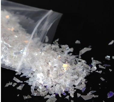 Holografischer AB-Nagelglitzer, Flocken, funkelnde Pailletten, unregelmäßige Pailletten, DIY-Gel-Nagellack, Maniküre, Nagelkunst-Dekorationen, Zubehör