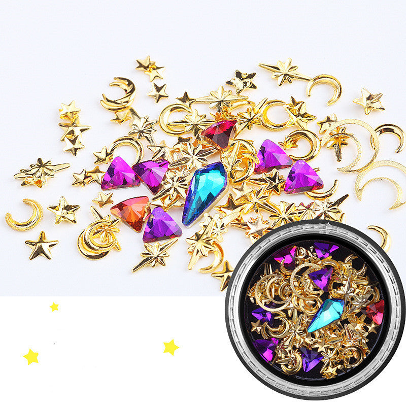 Kristalle, Steine, bezaubernde Mischung, Nagelkunst-Dekoration, Rosenschmuck, Gel-Glitzer-Dekorationen, Spitzendekoration