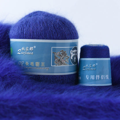 Langhaariges Nerzwollgarn