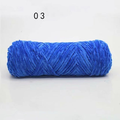 Chenille Gold Velvet Yarn Hook Shoe Thread