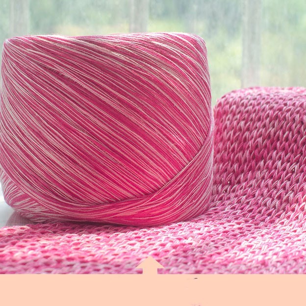 Handgestricktes Garn, DIY-Strickprojekt, handgefertigtes Garnknäuel, weich