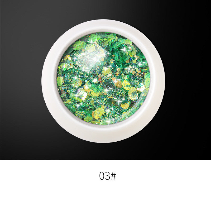 Nagelkunst Laser Symphony Dekorative Pailletten