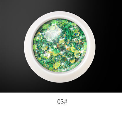 Nagelkunst Laser Symphony Dekorative Pailletten