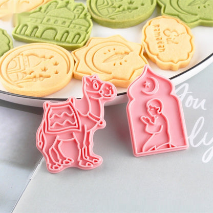 Cookie Mold 3d 3d Diy Plastic Suit Home Cake Cookie Press Type Baking Tool Cutter