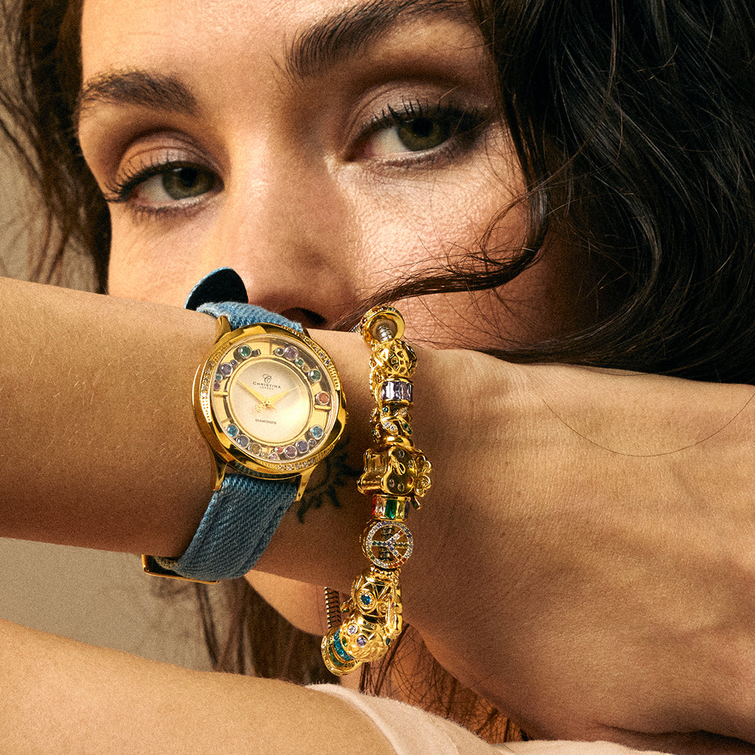 Orange safir Big - Element for Watch