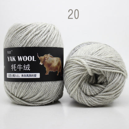 Cow Wool Yarn Scarf Thread Hat 245 Stick Needle Hand-knitted Medium Thick Coat