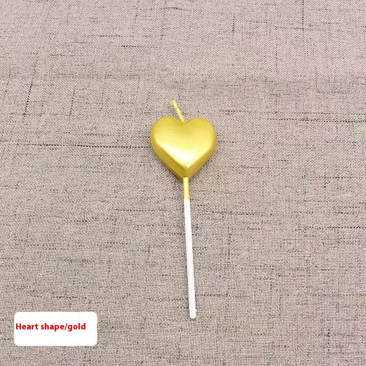 Romantic Home Cake Creative Digital Confession Birthday Candle