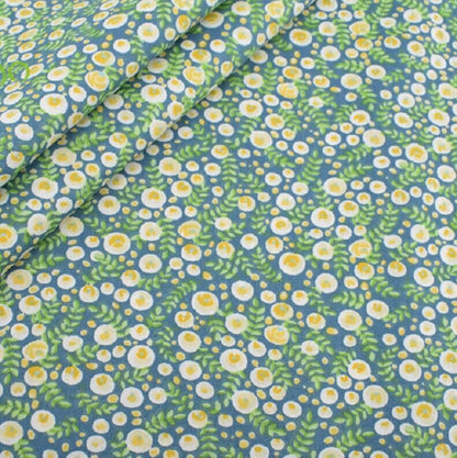 Cotton Twill Printed Cloth DIY Handmade Patchwork Floral Cloth Cotton Bedding Fabric