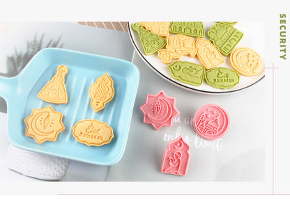 Cookie Mold 3d 3d Diy Plastic Suit Home Cake Cookie Press Type Baking Tool Cutter
