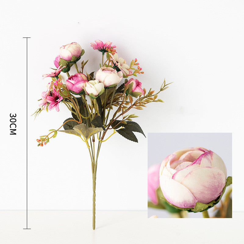 Nordic artificial decorative silk flowers