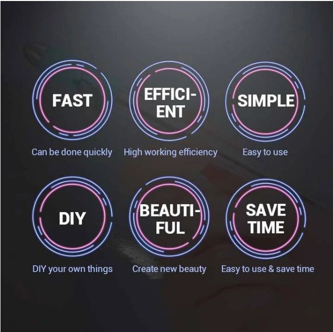 Nagelbohrer, manueller Spitzenstift