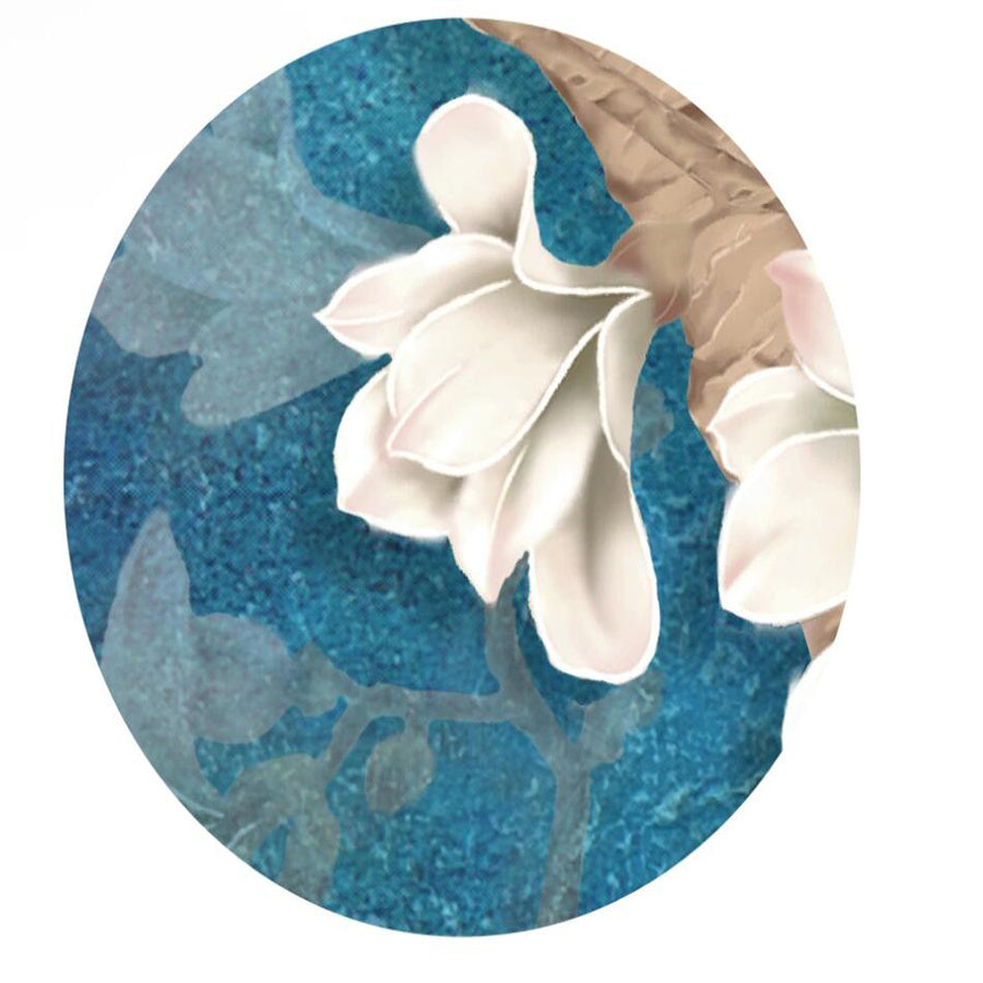 Retro handbemalte TV-Hintergrundtapete