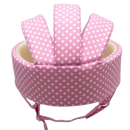 Baby Learning to Walk Anti-Collision Hat Infant Toddler Safety Helmet Cotton Protective Cap Fully Cotton Breathable Lightweight