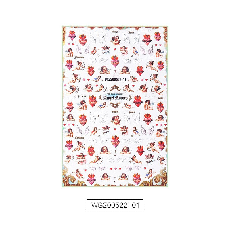 Nagelsticker Engelsflügel Nagelsticker