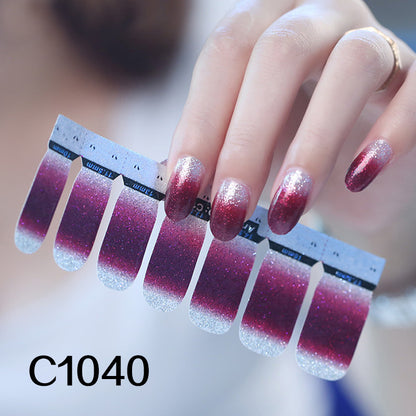 Nagellack-Nagelsticker 