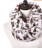 Cartoon cat print scarf cat Bali yarn scarf silk scarf art pattern to protect the heating square scarf