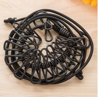 Outdoor travel business clothesline