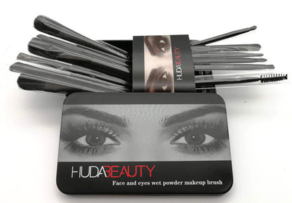 12-teiliges Make-up-Pinselset aus Eisen, inklusive Make-up-Werkzeugen und Make-up-Werkzeugen