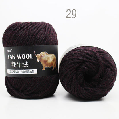 Cow Wool Yarn Scarf Thread Hat 245 Stick Needle Hand-knitted Medium Thick Coat