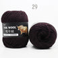 Cow Wool Yarn Scarf Thread Hat 245 Stick Needle Hand-knitted Medium Thick Coat