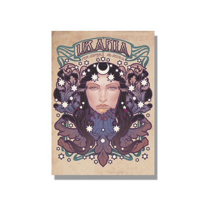 Itchcraft Hexerei Lustiges Hexenmagie Brujeria Nordisches Poster