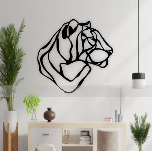 Tiger Acryl-Wandbild