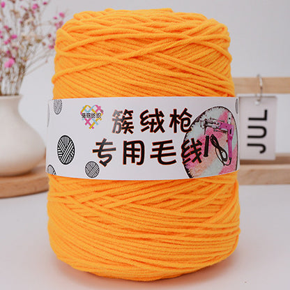 Tufting Special Wool Pagoda Tube Long-staple Cotton Wool Handmade Diy Carpet Shaft Yarn