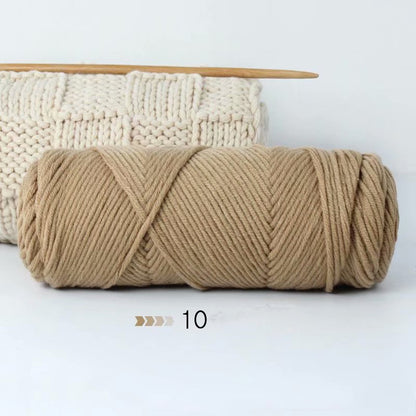 Milk Cotton Handmade DIY Braided Coarse Yarn
