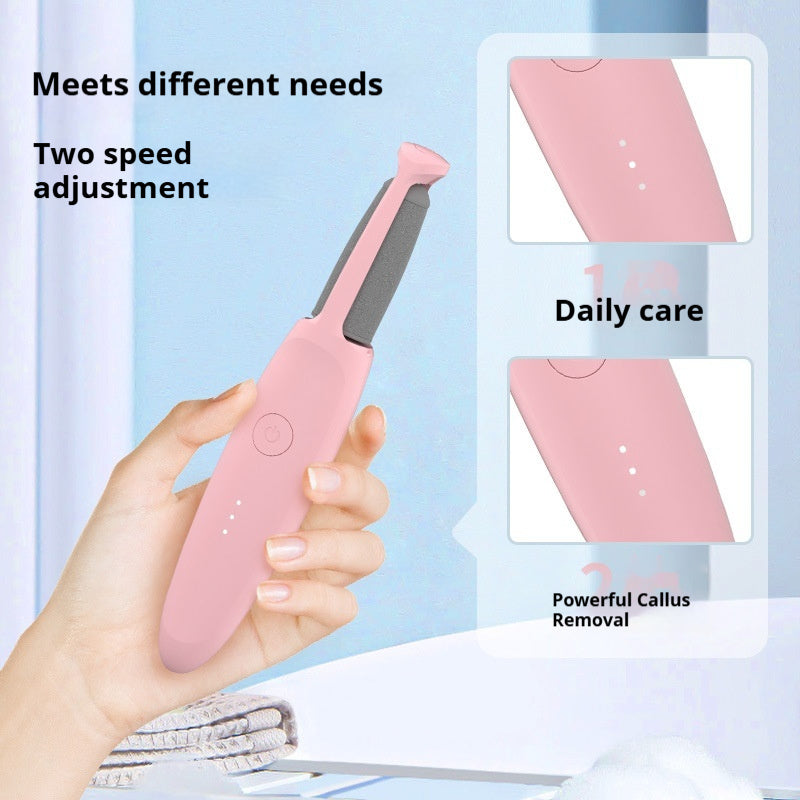 Household Rechargeable Electric Foot Grinder Heel Easy Exfoliating Skin Removing Calluses Pedicure Foot Knife Artifact