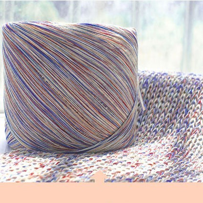 Handgestricktes Garn, DIY-Strickprojekt, handgefertigtes Garnknäuel, weich