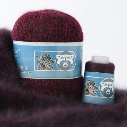 Langhaariges Nerzwollgarn