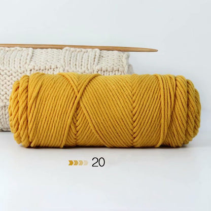 Milk Cotton Handmade DIY Braided Coarse Yarn