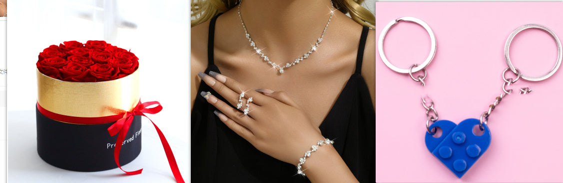 Ewige Rosen in der Box – Konservierte echte Rosen im Geschenkset zum Valentinstag – Romantische künstliche Blumen