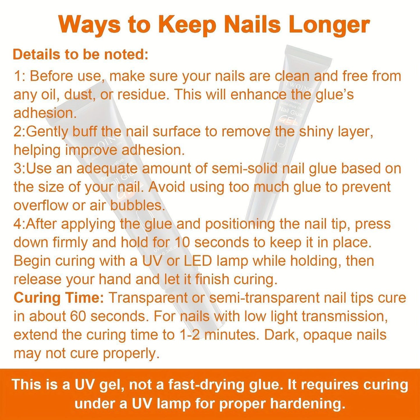 Multifunktionaler Nagelform-Nagelkleber