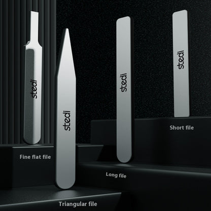 Spiegelglasfeile Polierwerkzeug Wasch- und Polierset