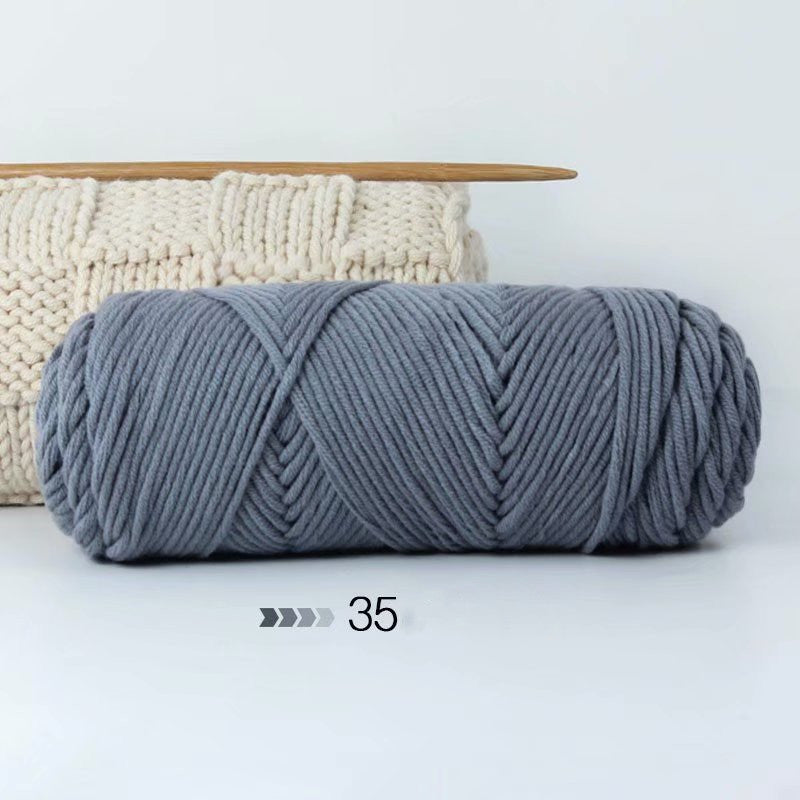 Milk Cotton Handmade DIY Braided Coarse Yarn