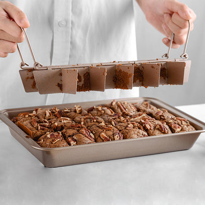 Küchen-Brownieform mit dickem Boden, quadratisch, für die heimische Bäckerei