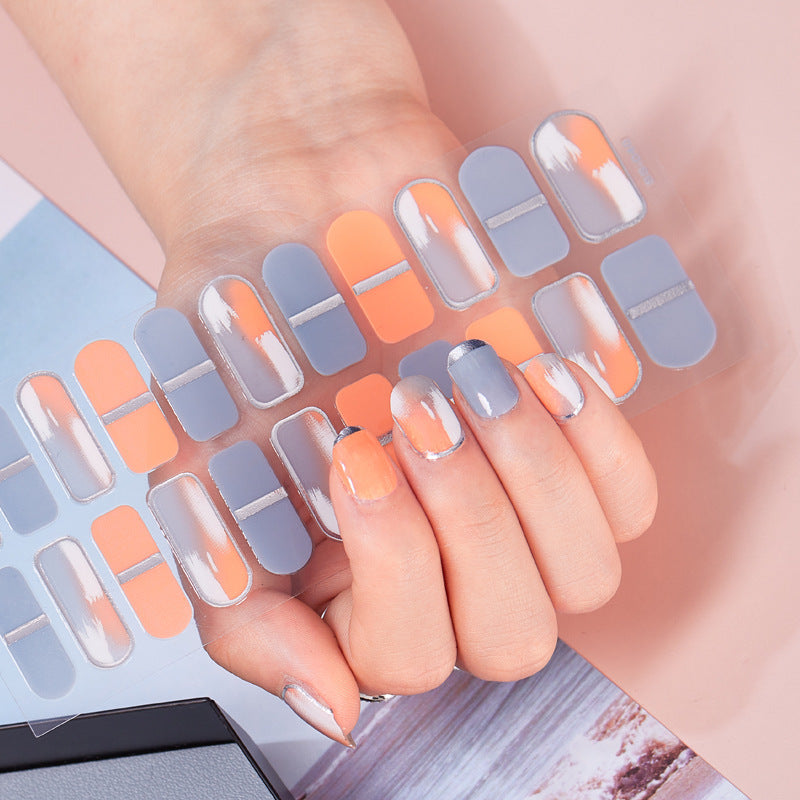 Nagelsticker, Regenbogen-Sticker, süße Nagelsticker