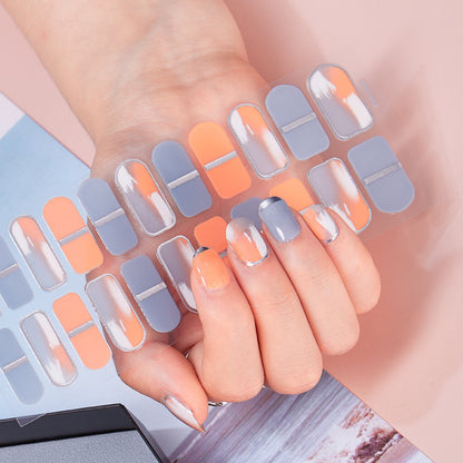 Nagelsticker, Regenbogen-Sticker, süße Nagelsticker