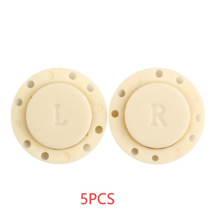 Handgenähte Knopfleiste mit Magnetverschluss 