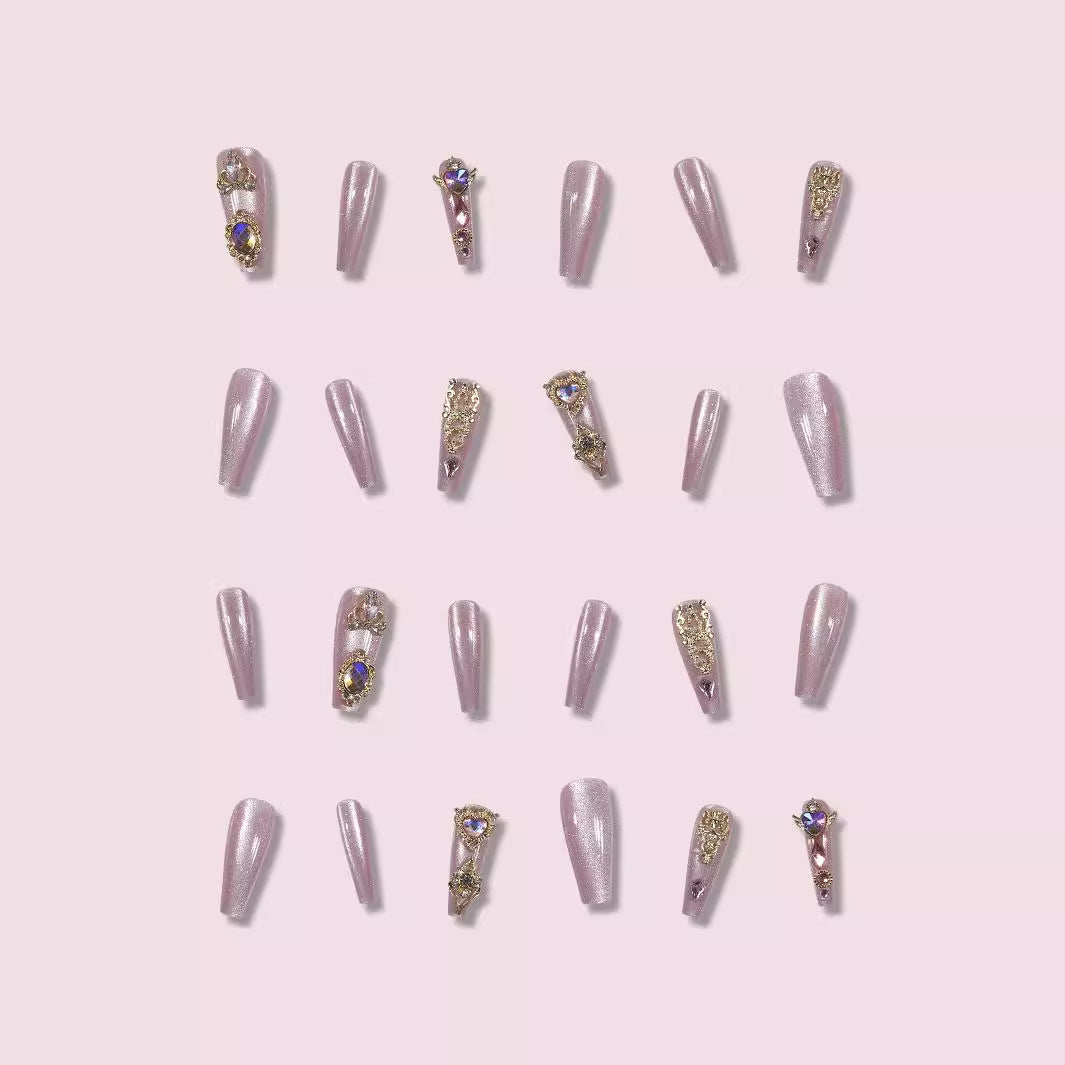 European And American Ins Style Nail Stickers Hand Wear Fake Nails Nail Sticker