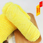 Chenille Gold Velvet Thick Knitting Wool Yarn Ball Scarf Sweater Doll Woven Material Kit