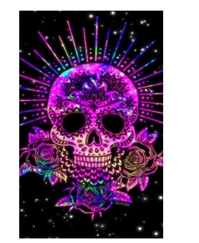 Diamond Painting Horror Skull Art Mosaic Home Wall Decoration