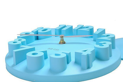 Dreidimensionale digitale Wanduhr, Kunstwanduhr 