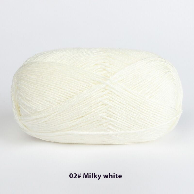 Tencel Bamboo Cotton Wool Ball Bamboo Charcoal Baby And Infant Children Crochet Fine Yarn