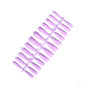 24 trapezoidal long false ballet nails