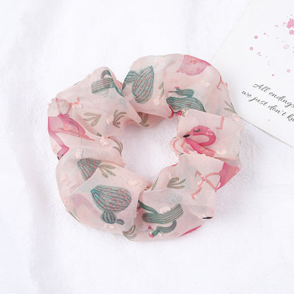 Süßes Mädchennetzgarn-Haarband