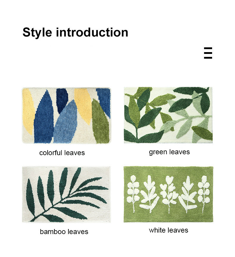 Schnelltrocknende Badematte mit Mikrofaser-Oberseite